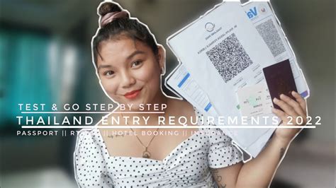 thailand drops test and go|thai test and go requirements 2022.